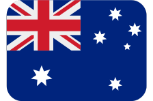 澳洲國旗讓訪客明白他們將往澳洲教育頁面瀏覽澳洲教育體制、澳洲大學、澳洲研究所